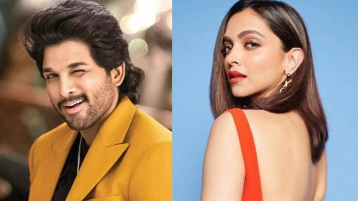 allu arjun deepika padukone